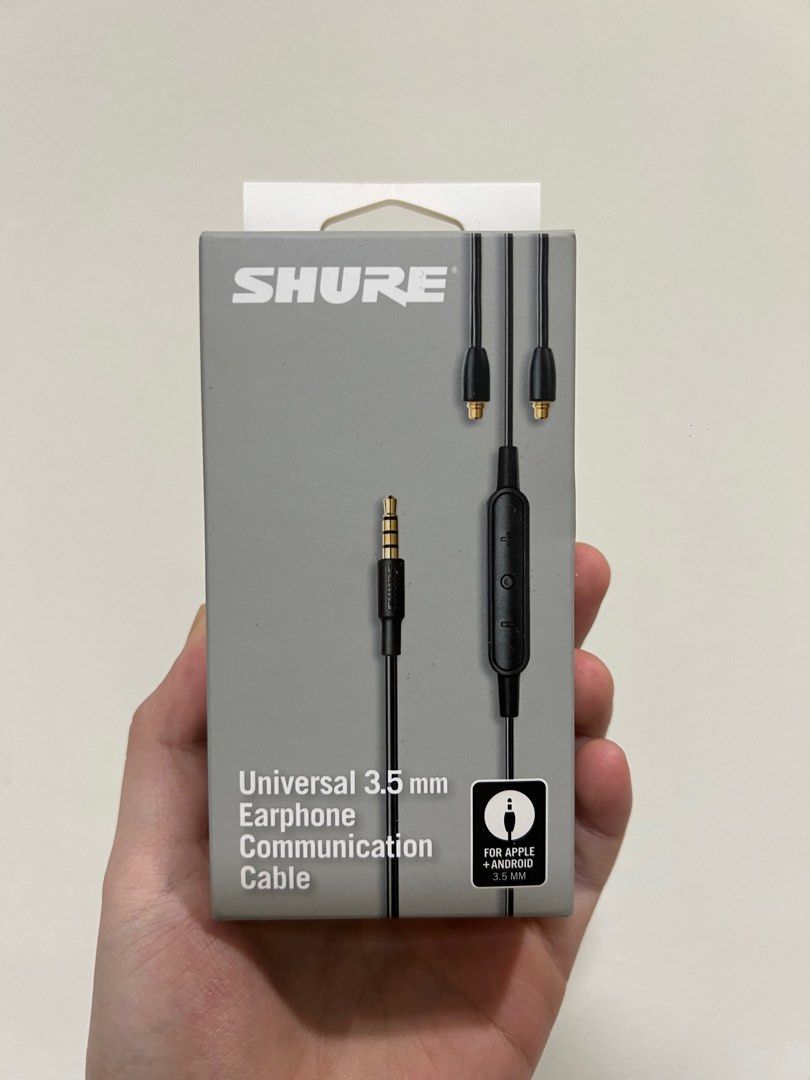 Shure Remote Mic  RMCE-UNI  Universal MMCX Replacement Cable With In Line Microphone I323330740 - View #8