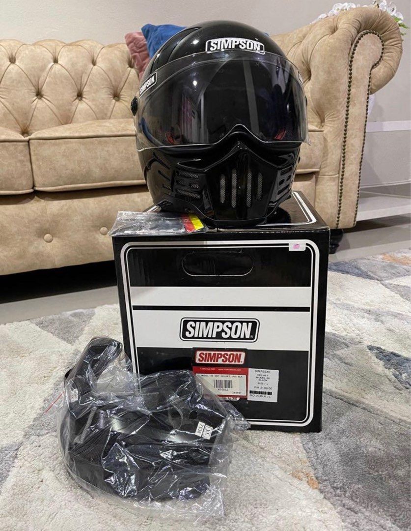 Helm simpson m30 top