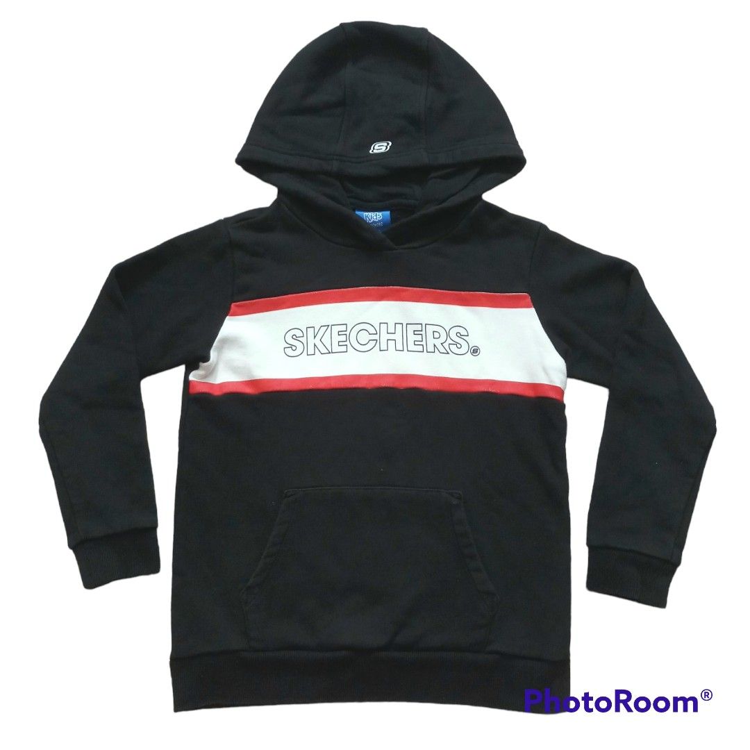 Skechers hoodie sale kids red