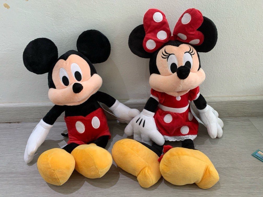 Mickey and minnie soft toys online
