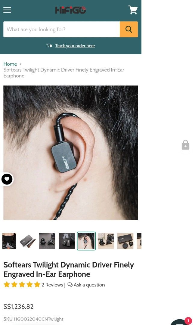 Softears Twilight Dynamic Driver Finely Engraved In-Ear Monitor IEM, Audio,  Earphones on Carousell