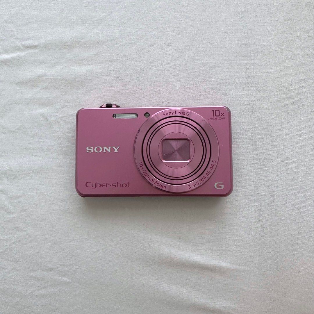 sony pink cybershot dsc wx220, Photography, Cameras on Carousell