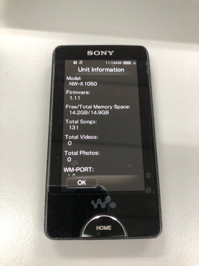 Sony Walkman NW-X1050