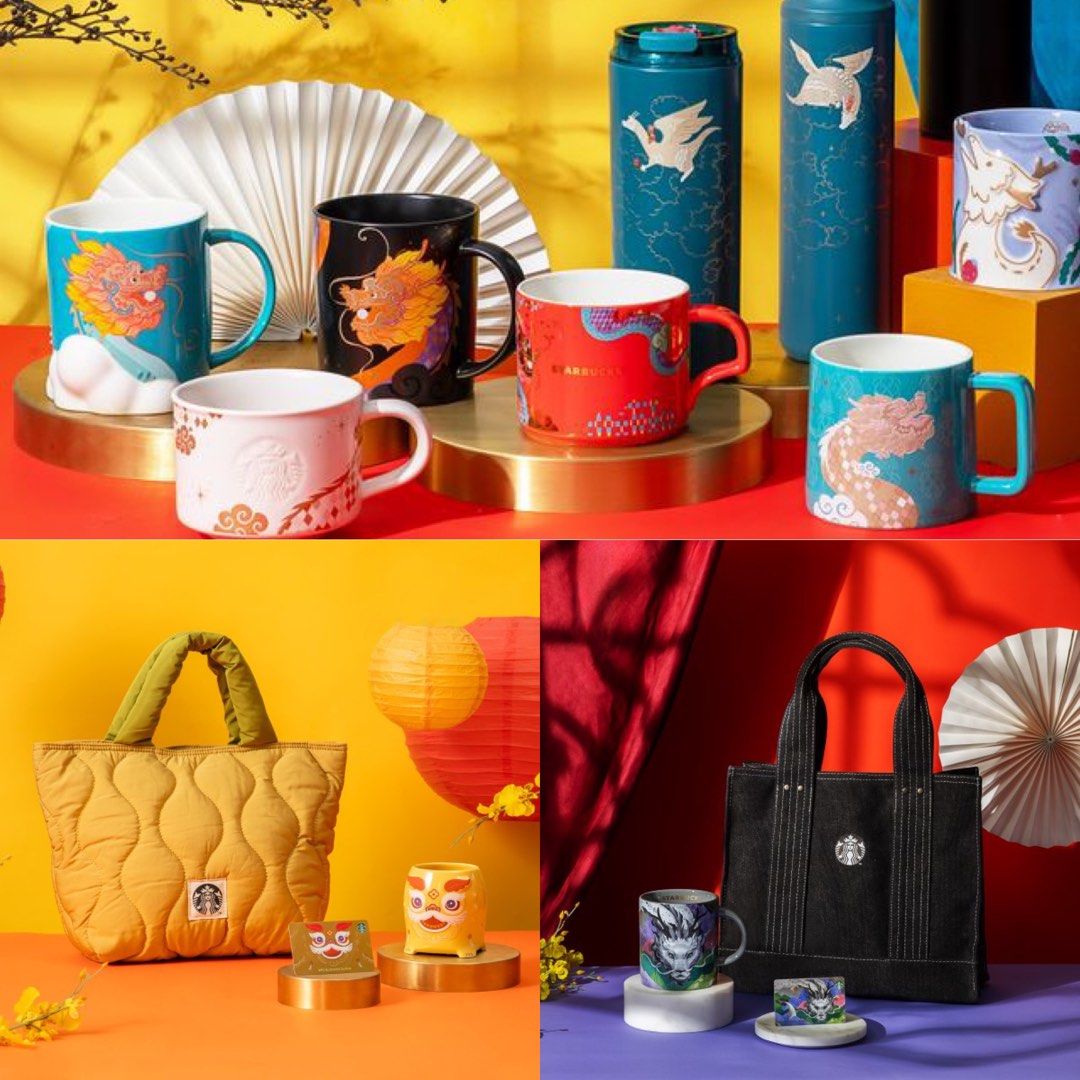 STARBUCKS TAIWAN LUNAR NEW YEAR 2024 DRAGON COLLECTION, Furniture