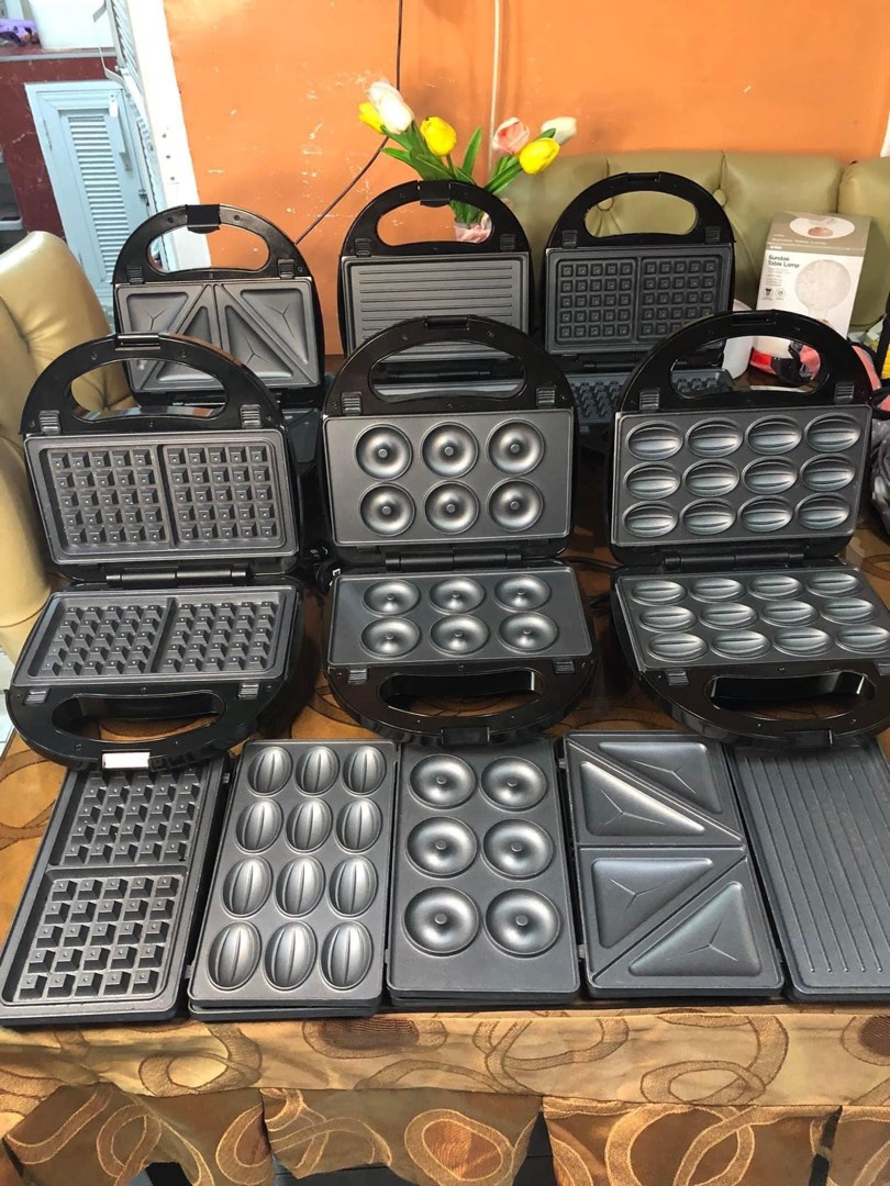 Stirling Waffle Maker 5 sets, TV & Home Appliances, Kitchen Appliances, Hand & Stand Mixers on
