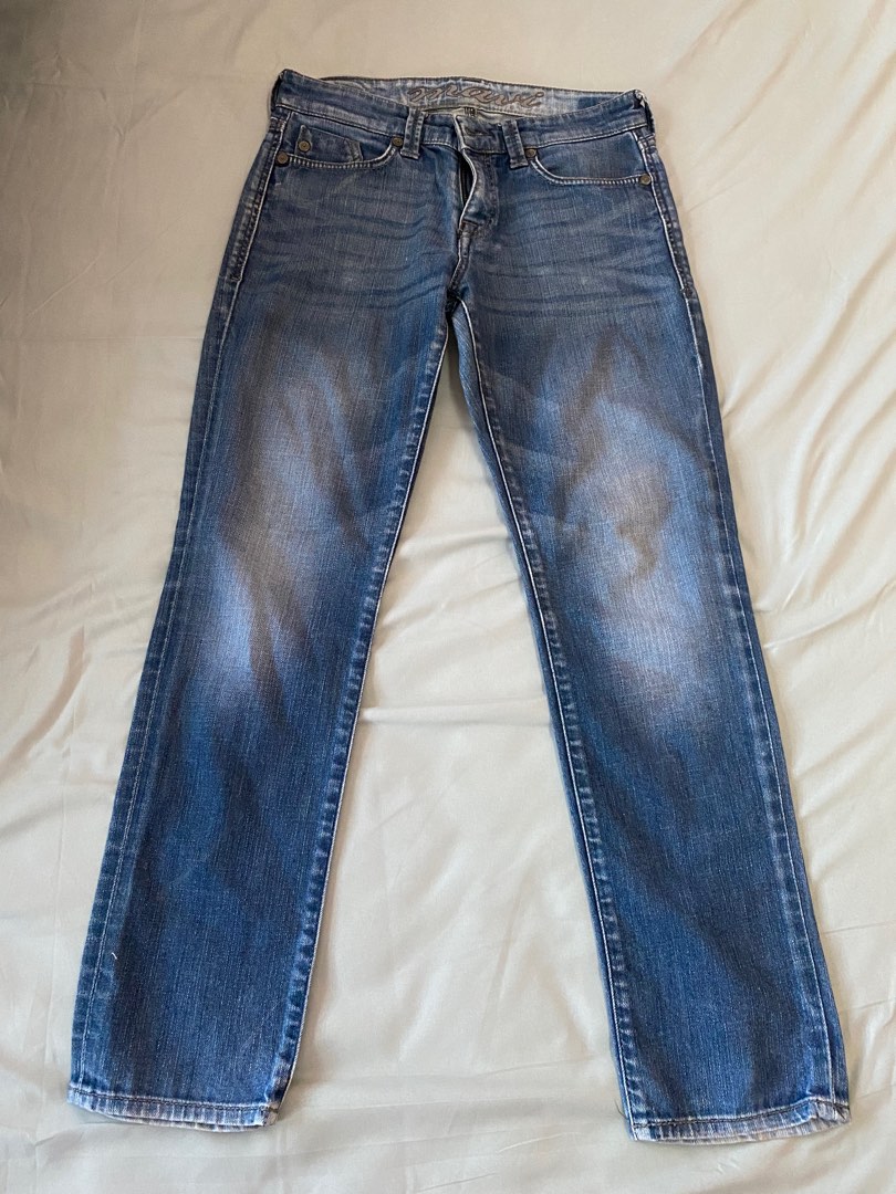 straight pants, Women's Fashion, Bottoms, Jeans on Carousell