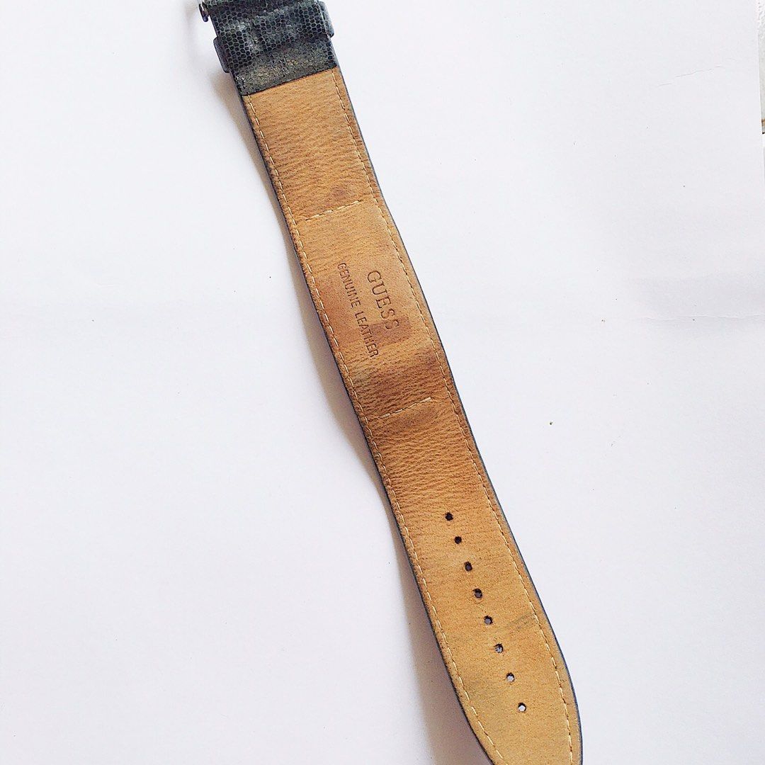 Strap tali jam tangan kulit guess