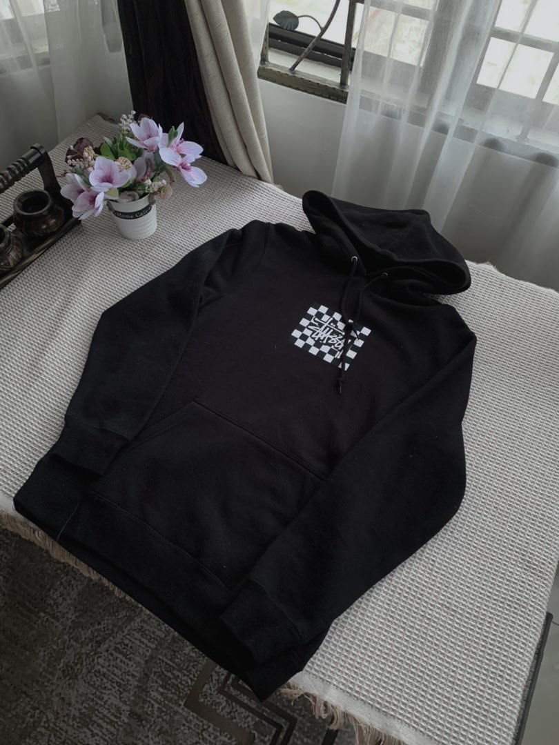 Stussy checkered hoodie 2025