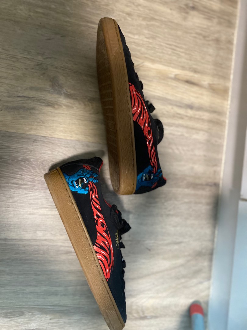 Puma suede cheap x santa cruz