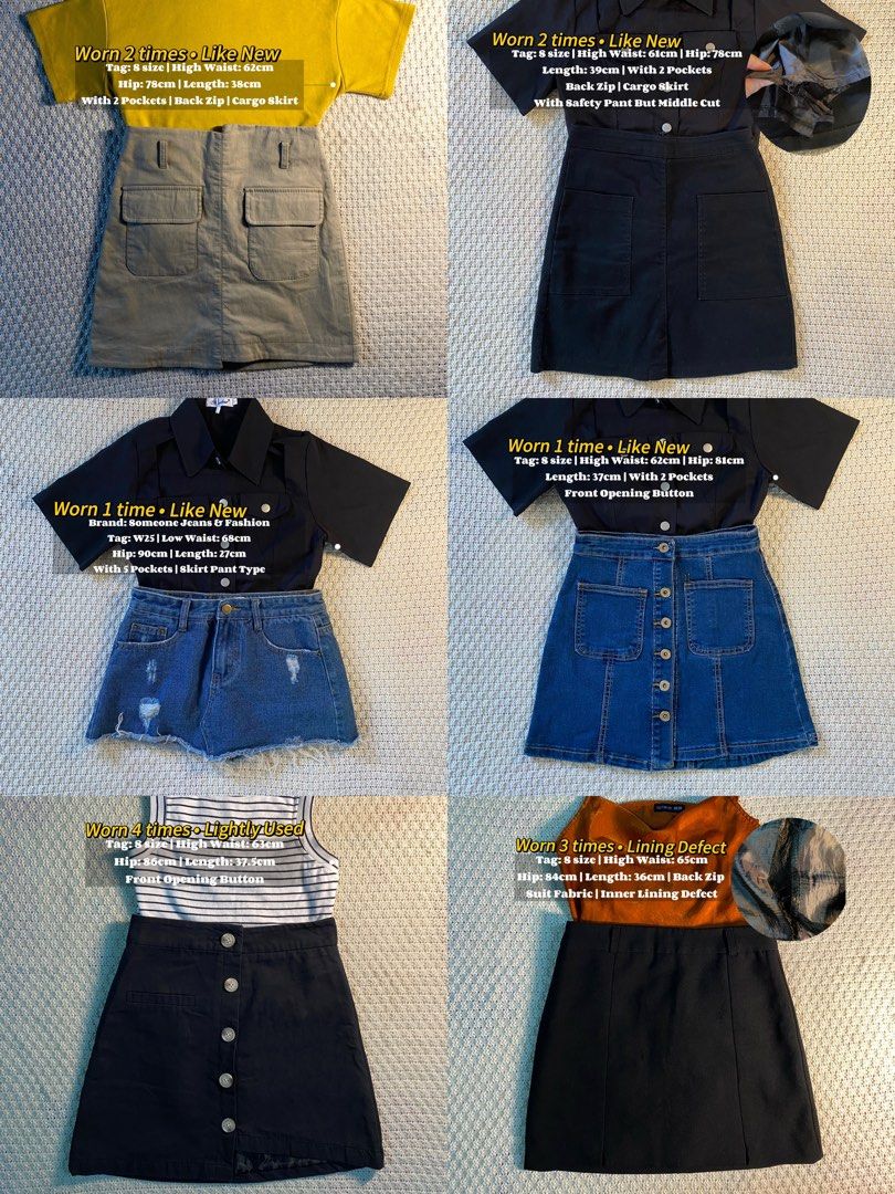 Superb Looking Trendy Natural Colour Cargo Skirt Trendy Black CargoJean Skirt Superb Quality Low Waist Blue Jean Skirt Cargo Design High Waist Blue