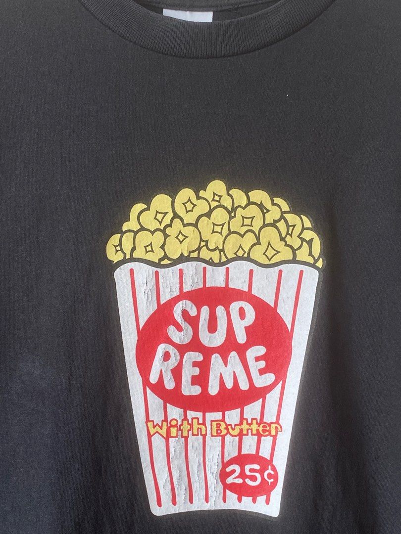 Supreme hot sale popcorn tee