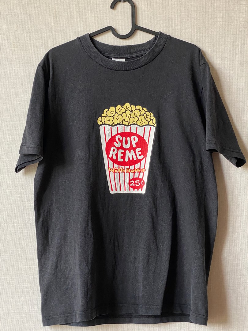 Supreme popcorn tee online