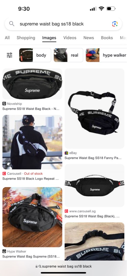 Waist top bag hype