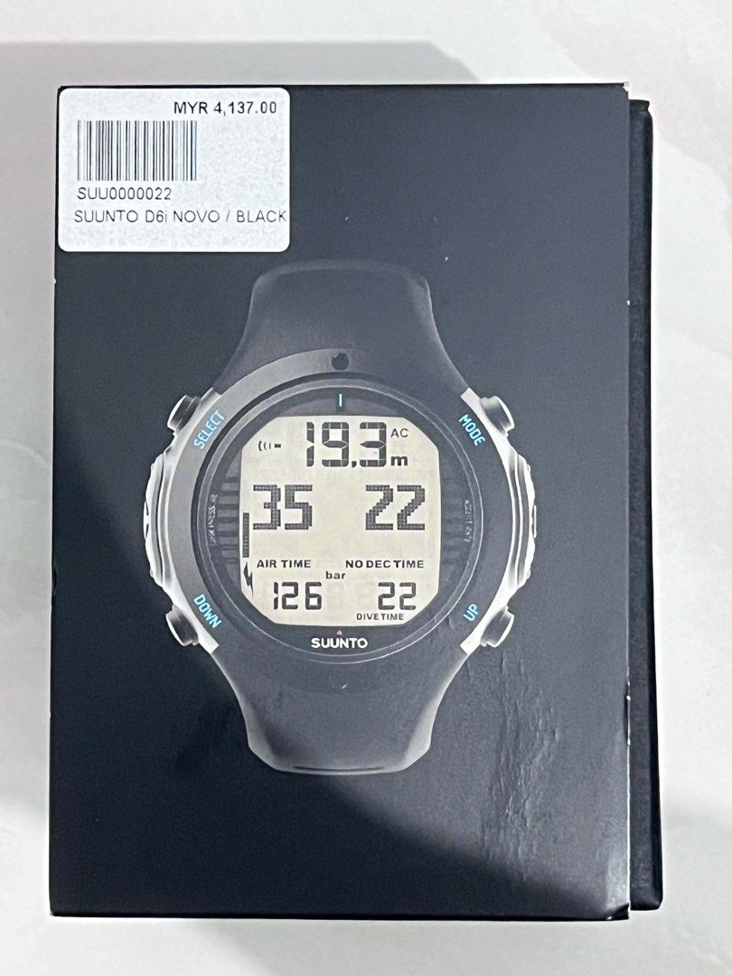 Suunto D6i Novo Black Men s Fashion Watches Accessories Watches on Carousell