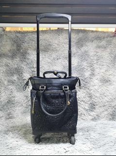 Swany Black Trolley Bag