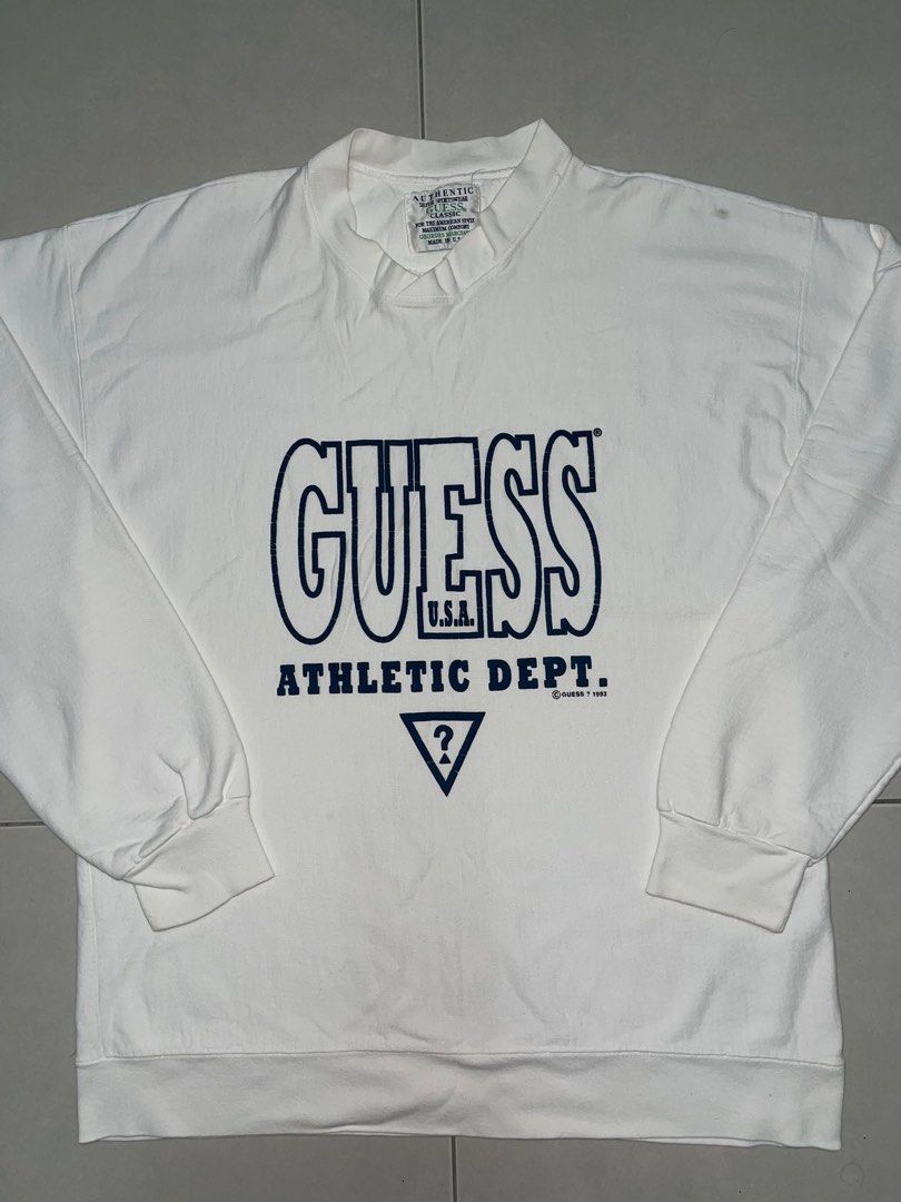 Guess athletic sweatshirt new arrivals