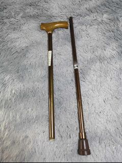 Tacaof Gold handle Adjustable Walking Stick