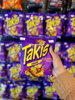 Takis Blue Heat Chips 9.9OZ Edition limitée RARE Maroc