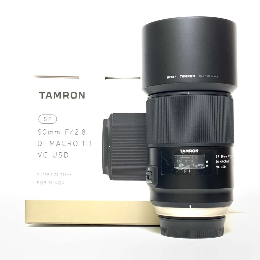 Tamron SP 90 2.8 Di MACRO 1:1 VC USD ニコン - tracemed.com.br