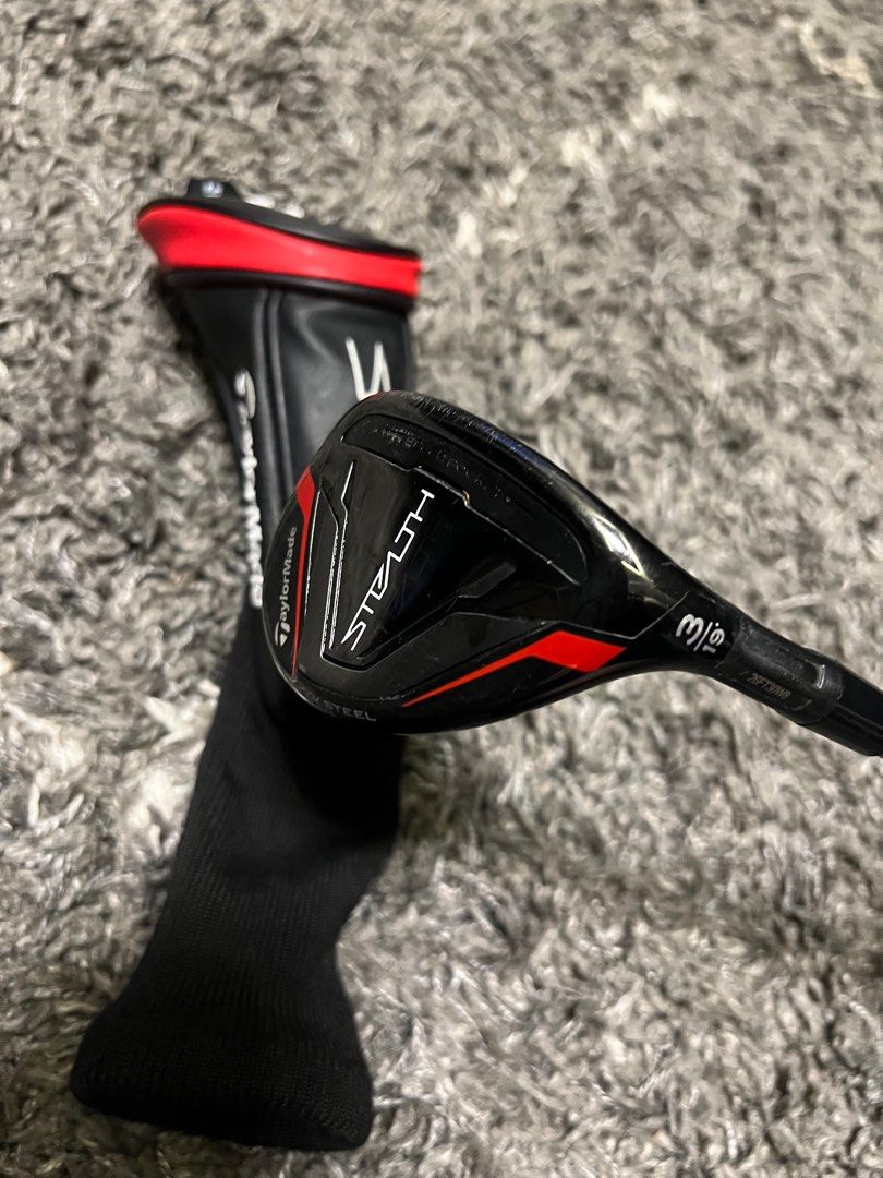 TaylorMade STEALTH DHY Hybrid / Flex A / Grafit / #2/17 - Brugt Fairway