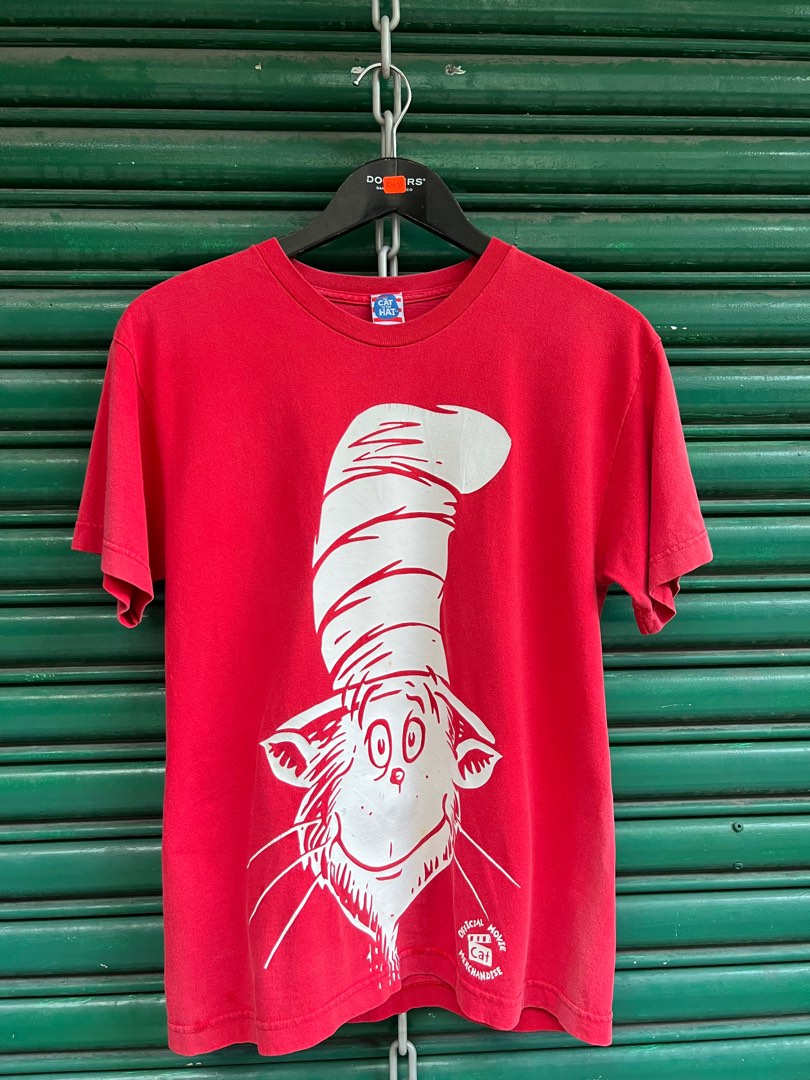 The Cat In The Hat Movie Tee Men s Fashion Tops Sets