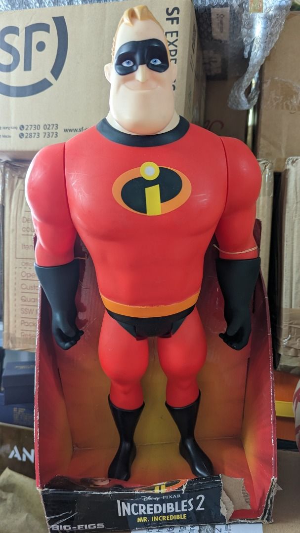 The Incredibles 2 Mr INCREDIBLE BIG-FIGS 18" Tall Figure Disney PIXAR ...