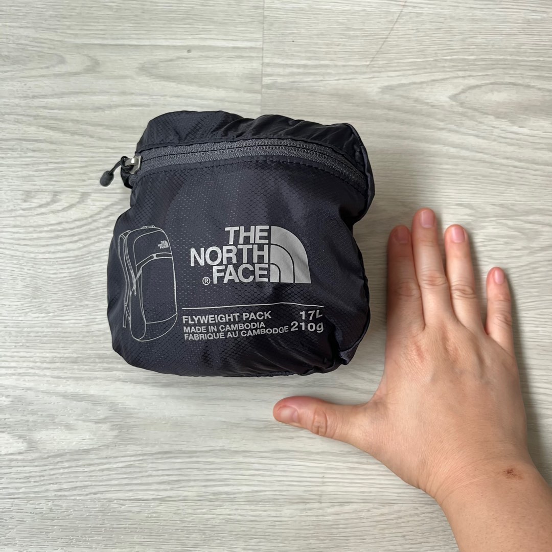 North face flyweight pack foldable deals backpack