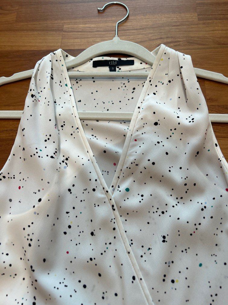 Tibi clearance white blouse