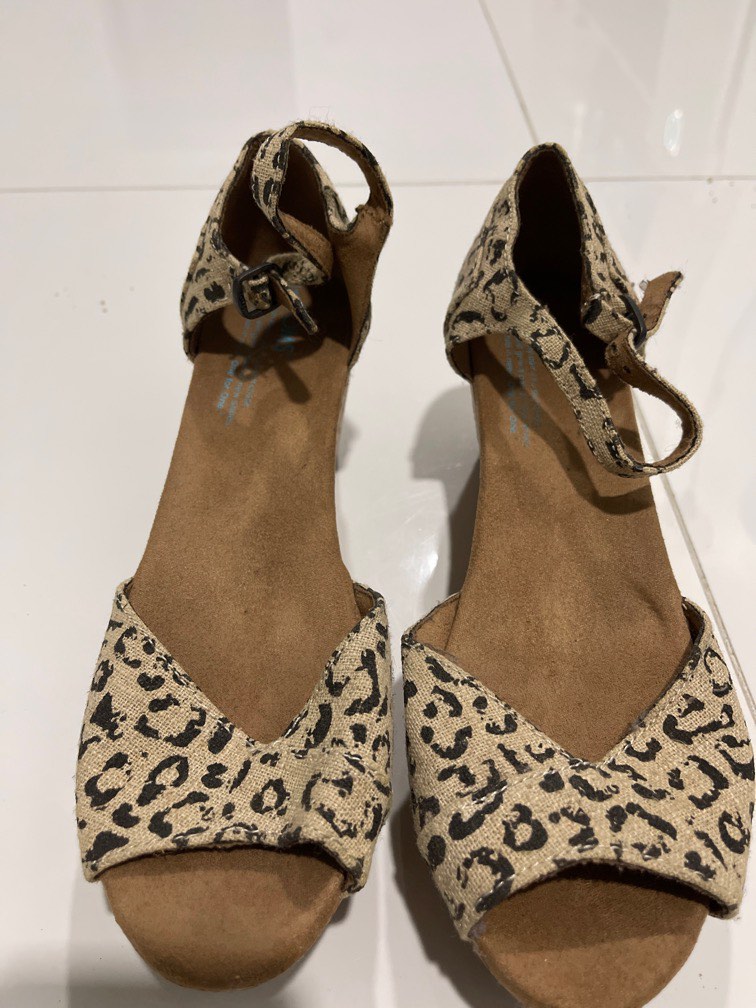 Leopard toms wedges 2025