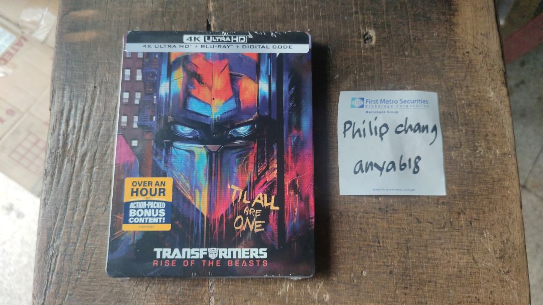 Transformers Rise of the Beasts Steelbook (SteelBook / 4K Ultra HD