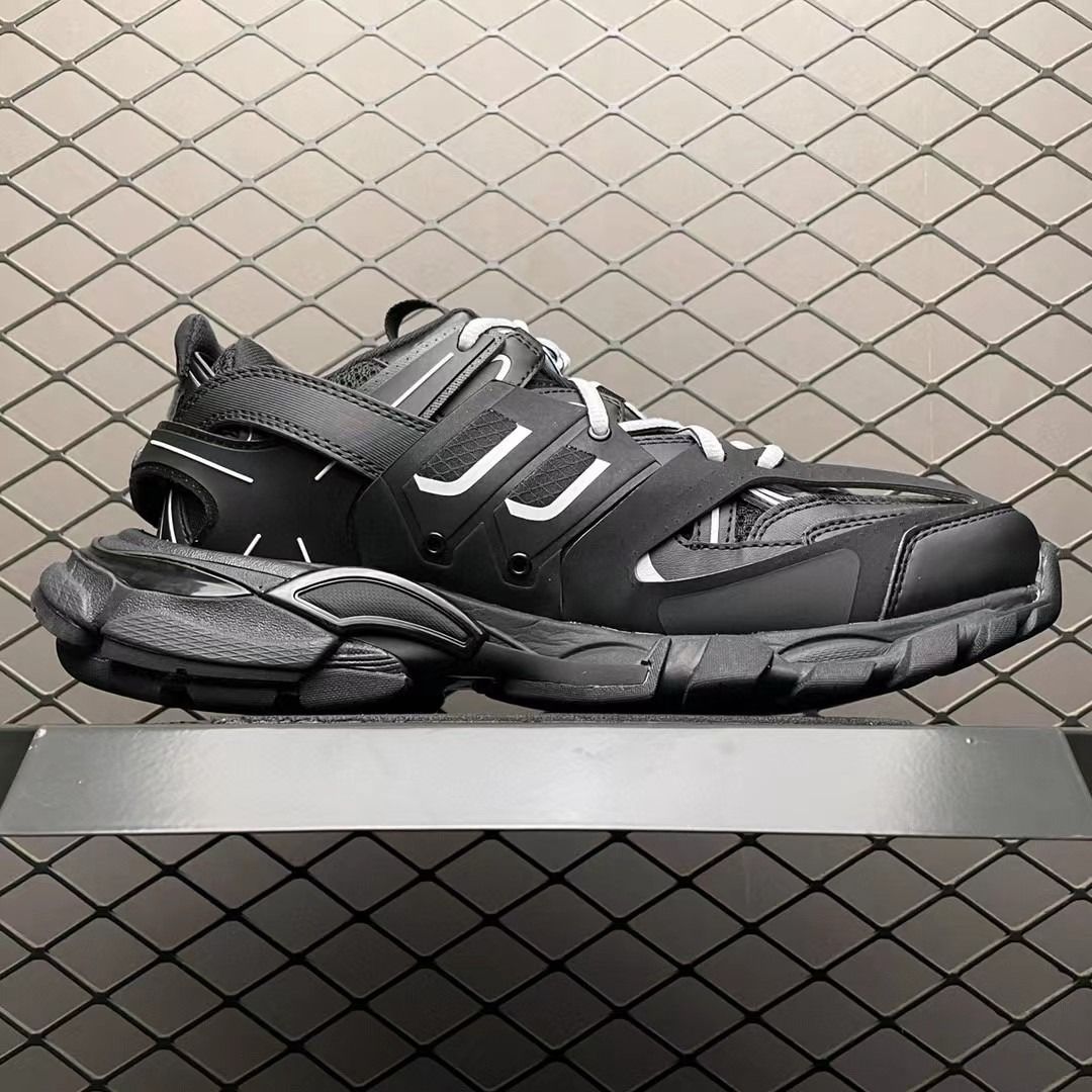 Trek Balenciaga 1.0 Kasut Ayah Hitam Men s Fashion Footwear