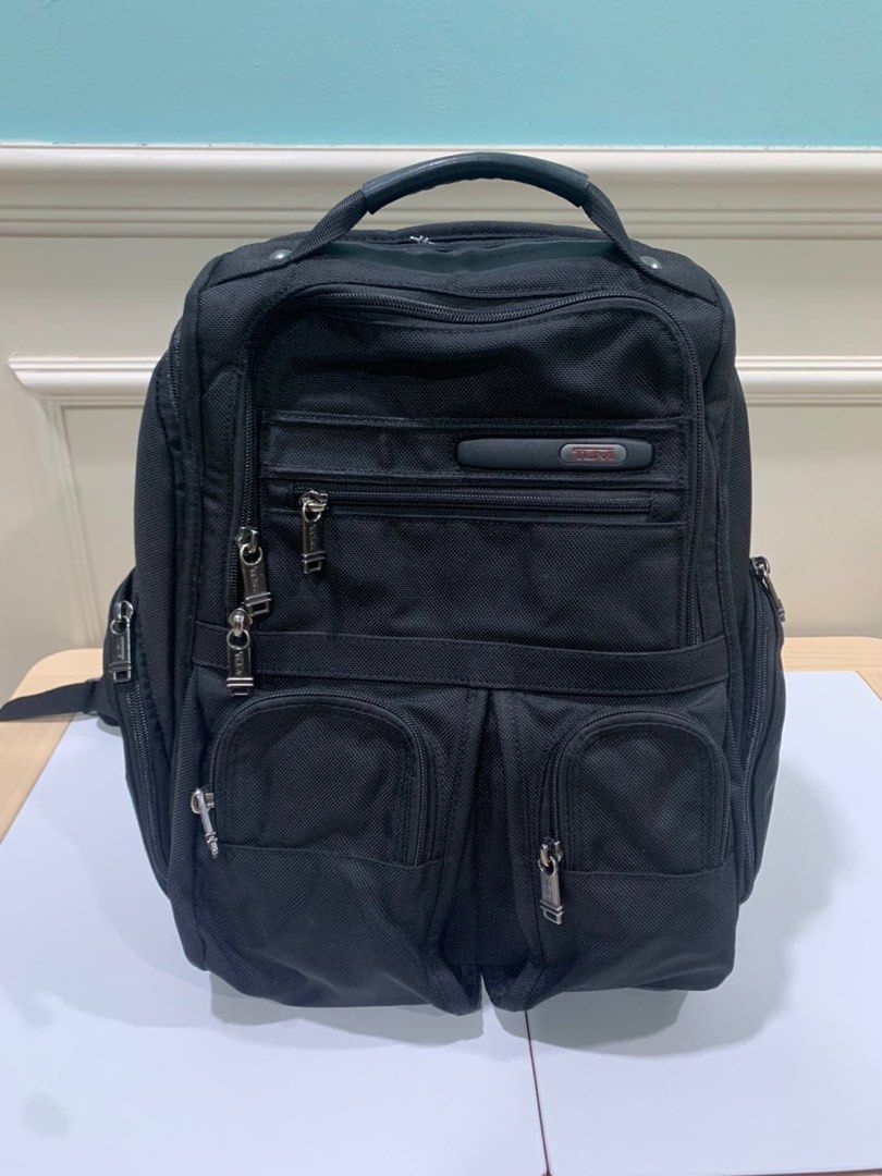 TUMI COMPACT LAPTOP BACKPACK NEGOTIABLE Men s Fashion Bags