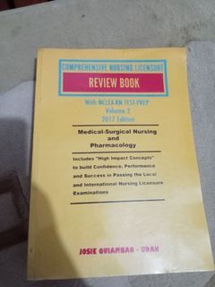 Udan Comprehensive Nursing Licensure Review Book (Volume 2)