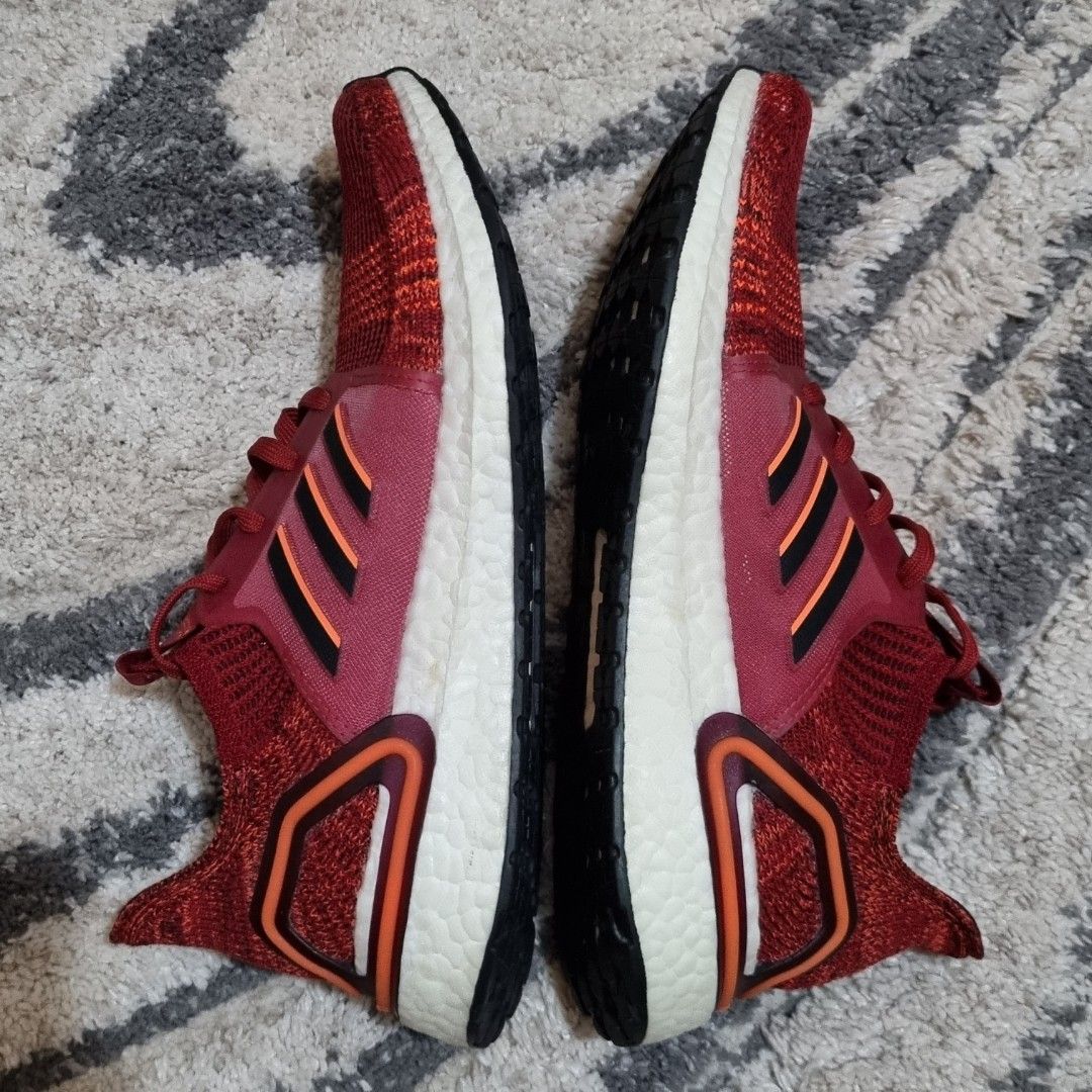 Ultraboost 19 Active Maroon Men s Fashion Footwear Sneakers on