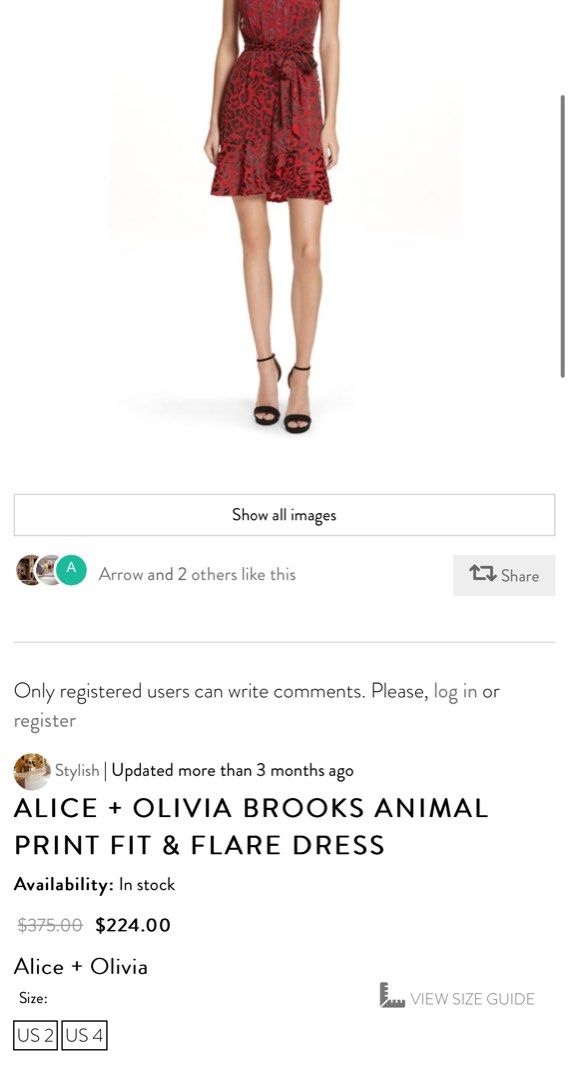Alice and clearance olivia leopard dress