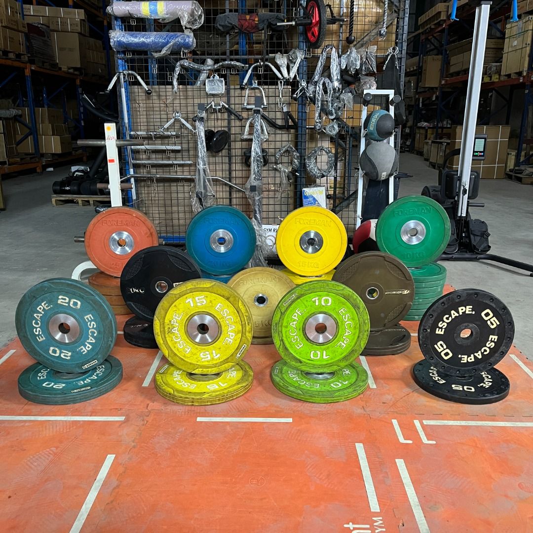 Used bumper sales plate set