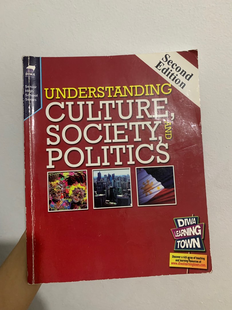 Ust Books UST SHS Understanding Culture, Society, and Politics (Grade 11 ...