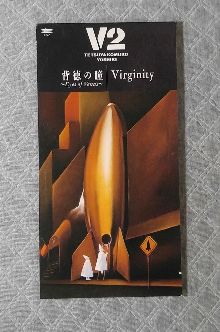 V2 ( 小室哲哉 YOSHIKI ) - 背徳の瞳〜Eyes of Venus〜 日版二手單曲 CD
