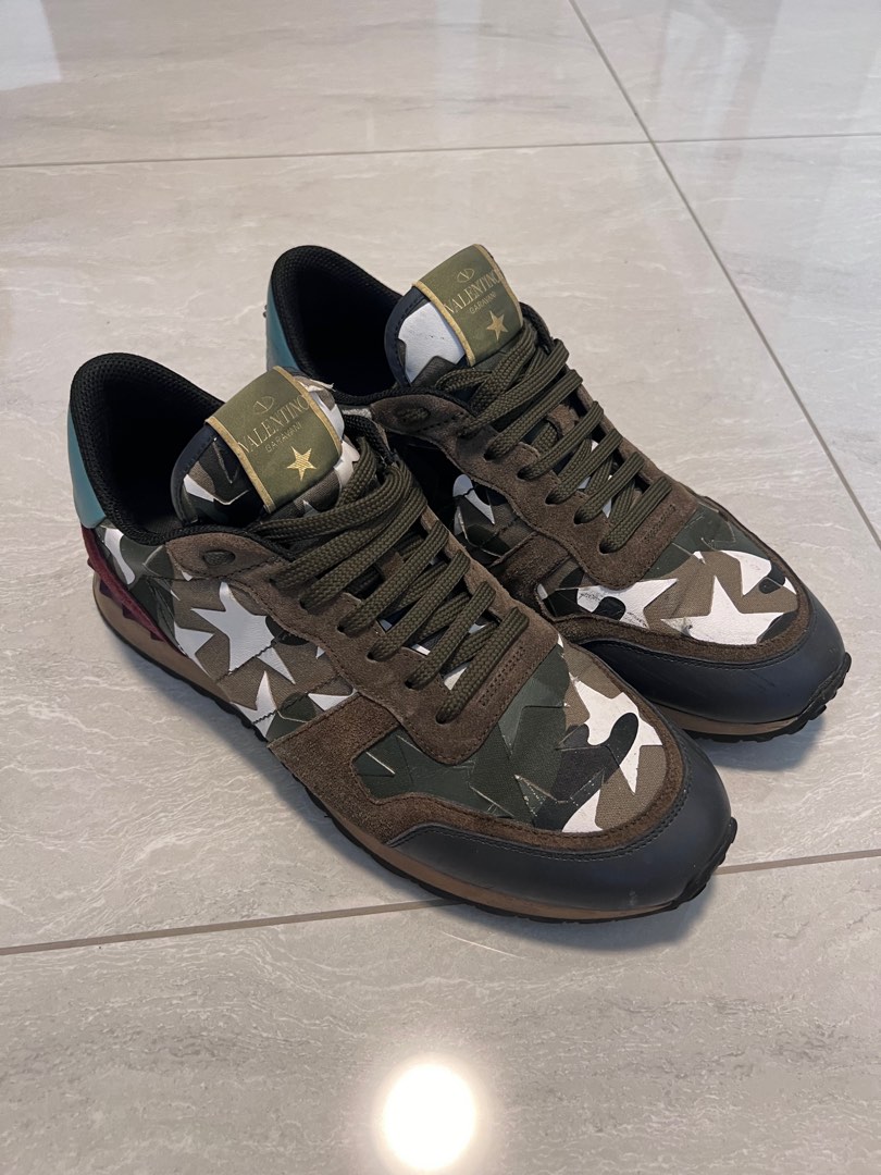 Valentino rock runner sneaker Men s Fashion Footwear Sneakers