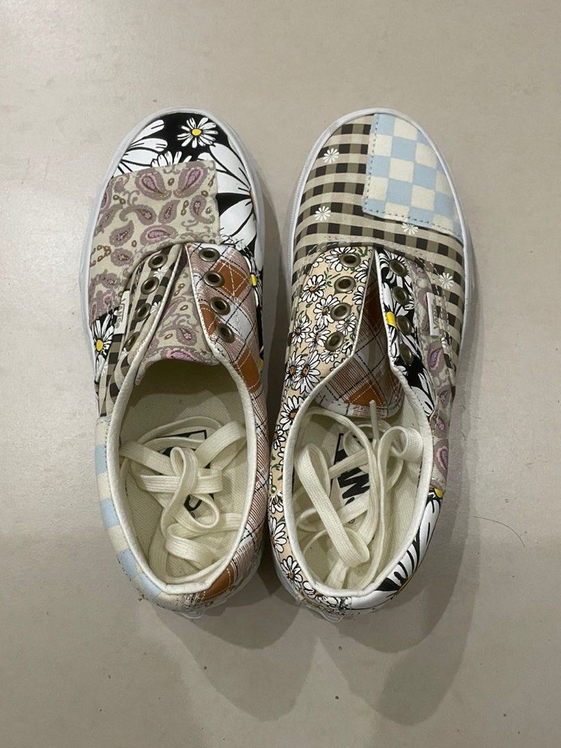 Floral vans deals design