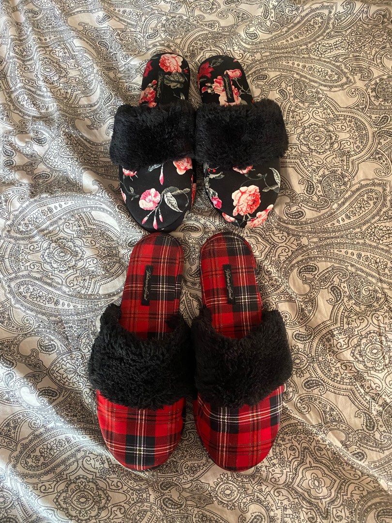 Victoria secret slippers discount sale