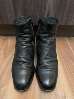 Vintage Black Bally Boots