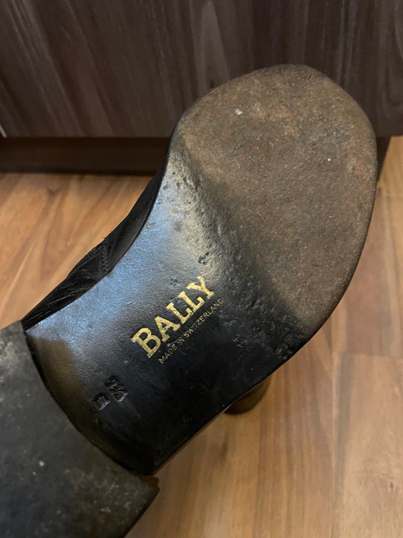 Vintage Black Bally Boots