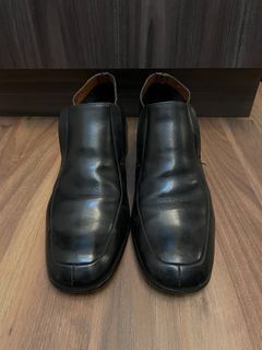 Vintage Black Bally Leather Shoes