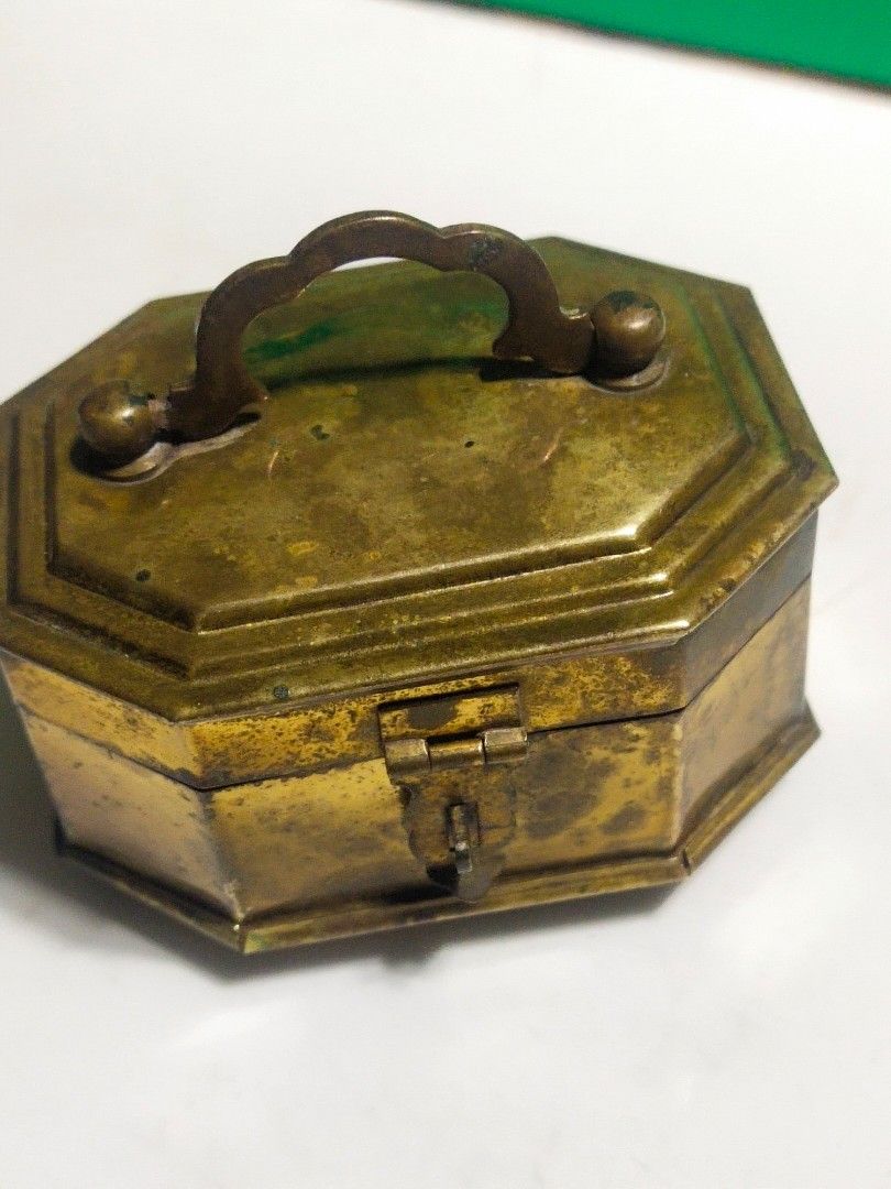Mini Indian Brass Box