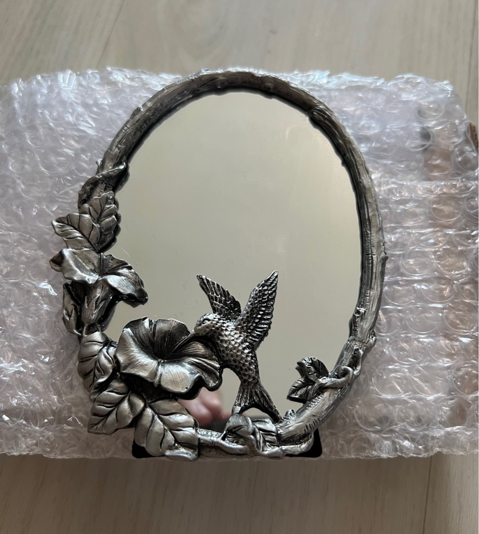 Vintage style small table mirror, Furniture & Home Living, Home Decor