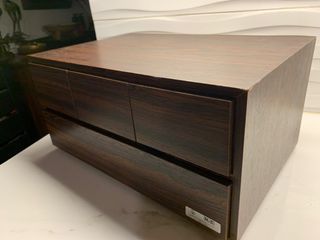 Vintage Wooden Organizer | Wood Drawer Desktop Storage Box,  Desktop Wood Storage Cabinet, Desktop Storage Box, Home Decor