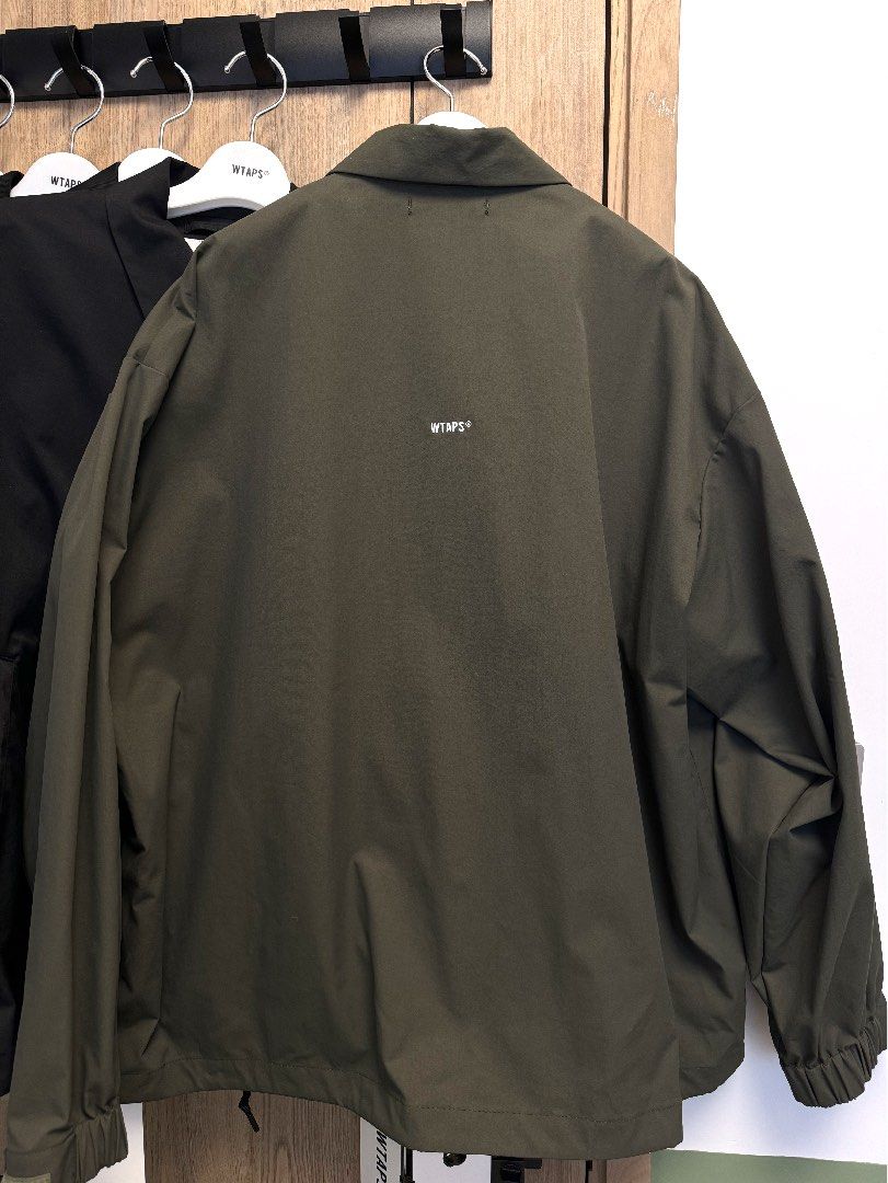 WTAPS CHIEF / JACKET / POLY. TWILL. SIGN OLIVE （SIZE 02） 231TQDT 