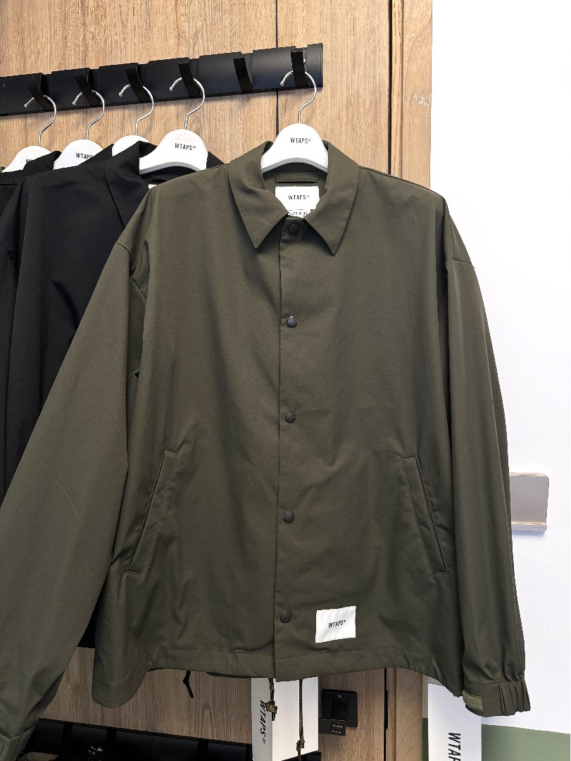 WTAPS CHIEF / JACKET / POLY. TWILL. SIGN OLIVE （SIZE 02） 231TQDT