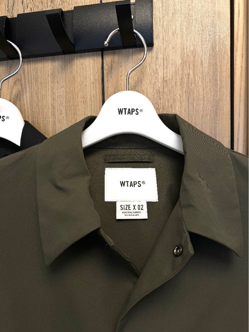 WTAPS CHIEF / JACKET / POLY. TWILL. SIGN OLIVE （SIZE 02） 231TQDT 